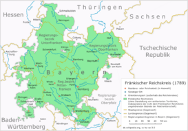 Círculo Imperial Francón en 1789
