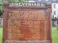 Greyfriars sign