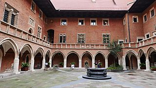 Jagiellonian Collegium Maius Yard, Krakow