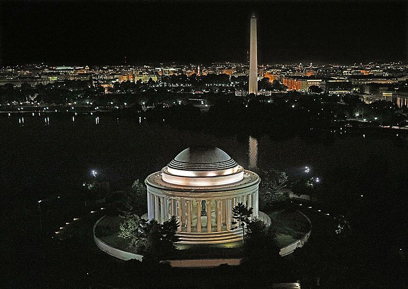 JeffersonMemorialNight