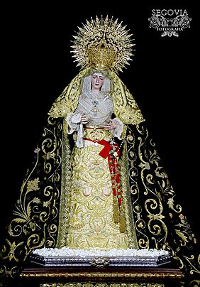 La Virgen de los Dolores de Málaga