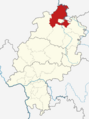 Locator map KS in Hesse