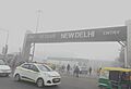 Low visibility due to Smog at New Delhi Railway station 31st Dec 2017 after 9AM DSCN8829 1
