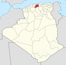 Médéa in Algeria 2019.svg