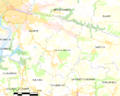Map commune FR insee code 29247