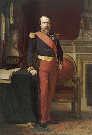 Archivo:Napoléon III par Jean Hippolyte Flandrin