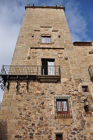 Palacio del Comendador de Alcuéscar, Cáceres.JPG
