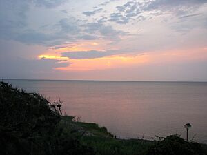 Archivo:Pamlico Sound from Buxton sunset