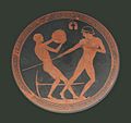 Pentathlon athlets Staatliche Antikensammlungen 2637