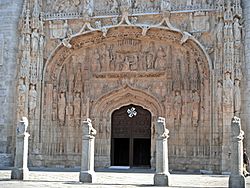 Archivo:Puerta de la Iglesia conventual de San Pablo (Valladolid)