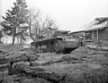 RIAN archive 884162 German armor unit defeated in the vicinity of Skirmanovo village