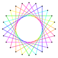 Regular star figure 8(3,1)