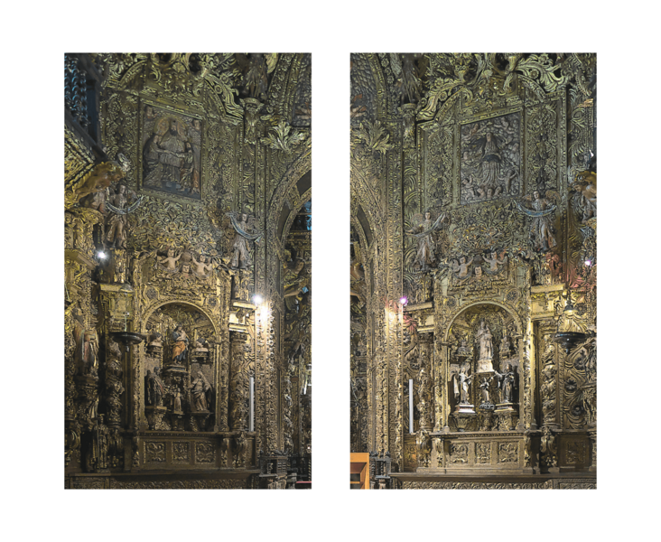 Retablos Capilla Santo Cristo Orense