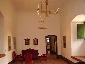 Archivo:Salón de la Casa de los Marqueses del Valle de Tojo. Yavi, provincia de Jujuy. Monumento Histórico Nacional de la Argentina