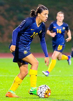 Sam Kerr para Niños