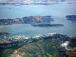 San Francisco Bay from the air in May 2010 04.jpg