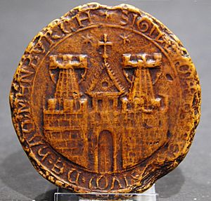 Archivo:Seal City of Hamburg 1241 replica