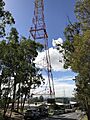 Ten television studios and transmission tower at Mount Coot-tha