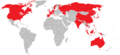 Uniqlo world map