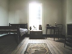 Archivo:University of Virginia room of Edgar Allan Poe edited