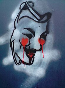 Archivo:V for Vendetta mask stencil crying