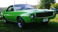 1969 AMC AMX Big Bad Green at 2009 Potomac Ramblers meet 1of3