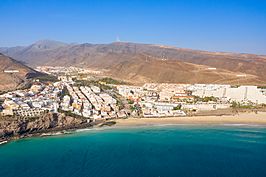 Aerial view of the town of Morro Jable on Fuerteventura, Canary Islands.jpg