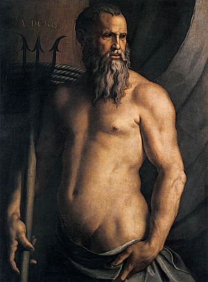 Archivo:Angelo Bronzino - Portrait of Andrea Doria as Neptune - WGA3261