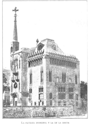 Archivo:Bellesguard Ilustració Catalana 30 de juliol de 1905