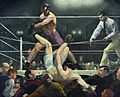 Bellows George Dempsey and Firpo 1924