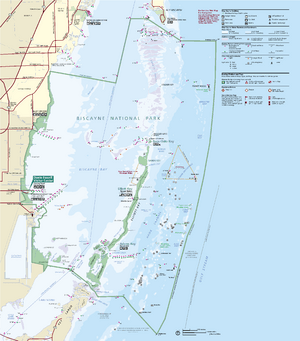 Archivo:Biscayne National Park Map 2009