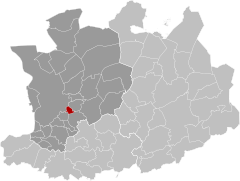 Borsbeek Antwerp Belgium Map.svg