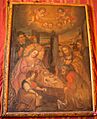 Capilla de la Cruz de Rodríguez Moure - Cuadro de la Adoración de los pastores