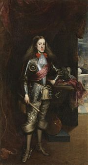Archivo:Carlos II, con armadura