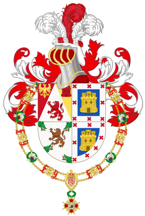 Archivo:Coat of Arms of Gustavo Noboa (Order of Isabella the Catholic)