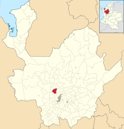 San Jerónimo ubicada en Antioquia