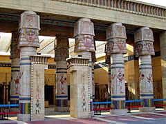 Columnas en Egipto