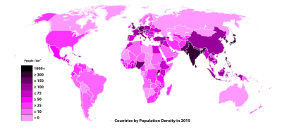 Archivo:Countries by Population Density in 2015