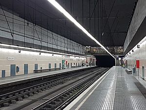 Archivo:Estació d'Ildefons Cerdà LL-A 02 2018