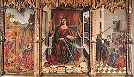 Archivo:Francisco Gallego-retablo de Santa Catalina