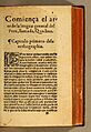 Grammatica, o Arte de la lengua general de los Indios de los reynos del Peru Domingo de Santo Tomás 1560 first page chapter one