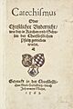 Heidelberger Katechismus 1563