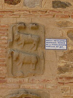 Archivo:Heráldica toros, Talavera de la Reina