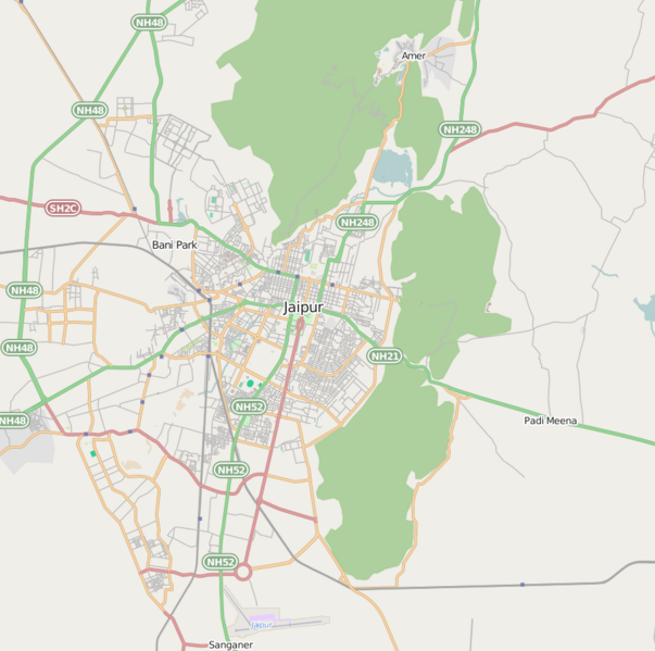 Jaipur City Map