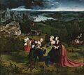 Joachim Patinier, Tentation de saint Antoine, musée du Prado, Madrid, inv. P 1615