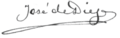 José de Diego Signature