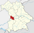 Locator map DON in Bavaria