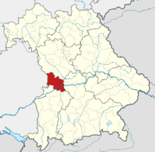 Locator map DON in Bavaria.svg