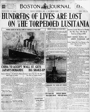 Archivo:Lusitania sunk 8 May 1915
