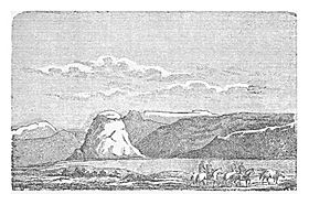 MORENO(1879) p427 LA LAGUNA TAR Y EL CERRO KOCHAIT.jpg